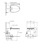 TOTO CW769TW/SW769DTW 分離式座廁 (不包含風琴喉)